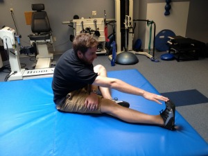 Hamstring stretch