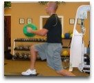 Lunge with rotation